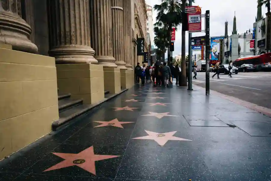 hollywood walk of fame, ca